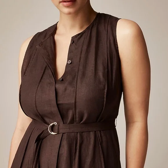 J. Crew Linen Dress - Picture 4 of 12